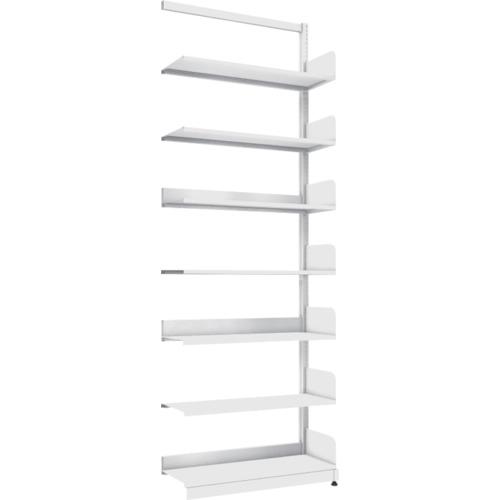 ชั้นวางหนังสือเสาเดี่ยว TRUSCO แบบ A4 แนวนอน W900XD320XH2575 เชื่อม 7 ชั้น