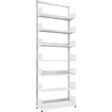 โหลดรูปภาพลงในโปรแกรมดูแกลเลอรี TRUSCO ชั้นวางหนังสือเสาเดี่ยว แบบเดี่ยว A4 แนวนอน W900XD320XH2575 7 ขั้น
