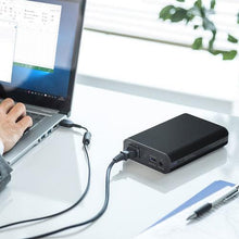 画像をギャラリービューアに読み込む, ＳＡＮＷＡ　モバイルバッテリー（ＡＣ・ＵＳＢ出力対応）
