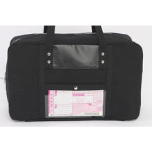 Load image into gallery viewer, SANEI Boston (L) for canvas mail with horseshoe lock fitting black
