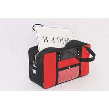 Load image into gallery viewer, SANEI Boston (L) for canvas mail with horseshoe lock fitting red
