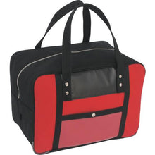 Load image into gallery viewer, SANEI Boston M wide gusset for canvas mail with SED-1 lock red
