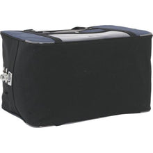 Load image into gallery viewer, SANEI Boston M wide gusset for canvas mail with horseshoe lock fittings navy blue
