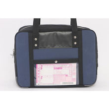Load image into gallery viewer, SANEI Boston (M) for canvas mail with horseshoe lock fittings navy blue
