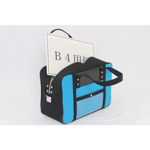 Load image into gallery viewer, SANEI Boston (M) for canvas mail with horseshoe lock fitting blue
