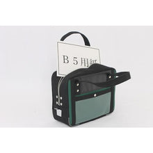 Load image into gallery viewer, SANEI Boston (SS) for canvas mail with horseshoe lock fittings Moss green
