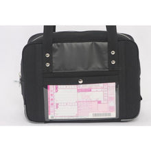 Load image into gallery viewer, SANEI Boston (S) for canvas mail with horseshoe lock fitting black
