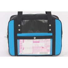 Load image into gallery viewer, SANEI Boston (S) for canvas mail with horseshoe lock fitting blue
