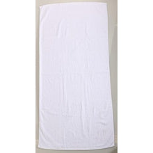 Load image into gallery viewer, TRUSCO bath towel white 60X120cm 2 pieces
