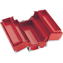 Load image into gallery viewer, TONE tool case (metal) V type 3 stage type 433X220X240mm
