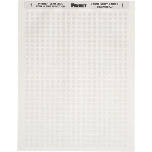 パンドウイット　レーザープリンター用ラベル　コンポーネントラベル　幅　４０．６ｍｍ　ｘ　高さ５．１ｍｍ　ポリエステル　白　５０００　枚入り　Ｃ１６０Ｘ０２０ＹＪＪ