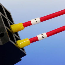 Load image into gallery viewer, TRUSCO cable label &quot;0&quot; 10 pieces (80 pieces per sheet)
