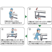 โหลดรูปภาพลงในโปรแกรมดูแกลเลอรี ฟรีชุดลูกล้อสำหรับโต๊ะทำงานแบบ TRUSCO TFAE ชุด 4 ชิ้น
