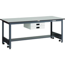 โหลดรูปภาพลงในโปรแกรมดูแกลเลอรี โต๊ะทำงานแบบ TRUSCO CFWP 1800 x 750 x H740 บาง 2 ลิ้นชัก
