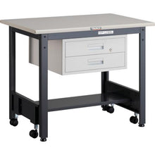 โหลดรูปภาพลงในโปรแกรมดูแกลเลอรี โต๊ะทำงานแบบ TRUSCO CFWS 900X600XH740 2 ลิ้นชัก
