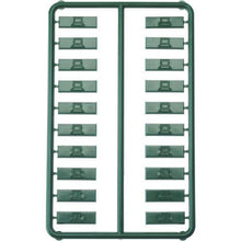 画像をギャラリービューアに読み込む, パンドウイット　ローゼットボックス用カラーアイコン　データ用　緑　（１００個入）
