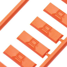 画像をギャラリービューアに読み込む, パンドウイット　ローゼットボックス用カラーアイコン　データ用　オレンジ１００個入
