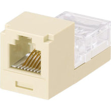 画像をギャラリービューアに読み込む, パンドウイット　カテゴリ３　モジュラージャック　６極６心　アイボリー
