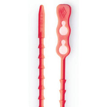Load image into gallery viewer, SapiSelco &quot;Click Tie&quot; Red 3.5mm x 120mm Maximum binding mm
