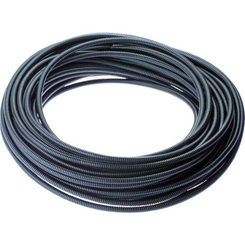 パンドウイット　コルゲートチューブ　ポリエチレン　スリット付き黒　内径３２．５ｍｍ　１５．２４ｍ