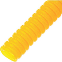画像をギャラリービューアに読み込む, パンドウイット　コルゲートチューブ　ポリエチレン　スリット付き黄　内径１３．０ｍｍ　３０．４８ｍ
