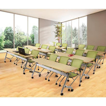 画像をギャラリービューアに読み込む, ＴＲＵＳＣＯ　コンパクトミーティングチェア　オレンジ
