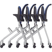 画像をギャラリービューアに読み込む, ＴＲＵＳＣＯ　コンパクトミーティングチェア　オレンジ
