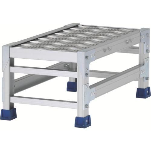 Alinco workbench metal fittings SUS specification top plate dimensions 300 x 600mm height 0.25m