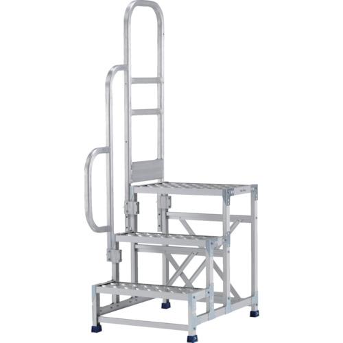 Alinco Workbench Metal Fittings SUS Specifications with Handrail on One Side