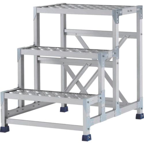 Alinco workbench metal fittings SUS specification top plate dimensions 600 x 400mm height 0.75m