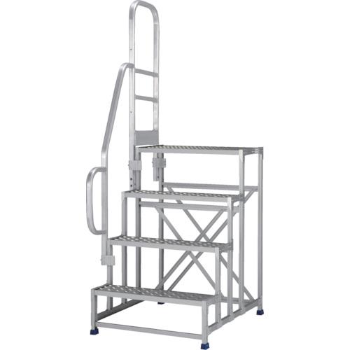 Alinco Workbench Metal Fittings SUS Specifications with Handrail on One Side