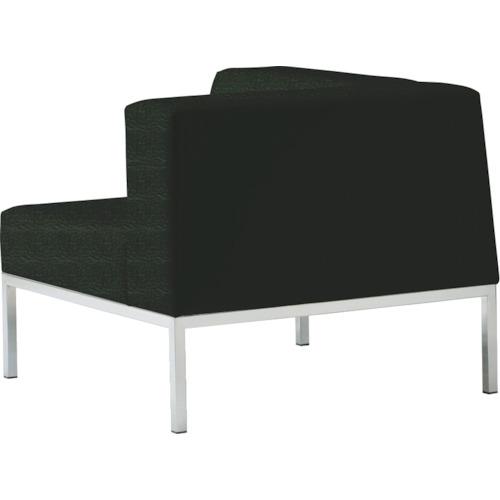 TRUSCO โซฟารับแขก 1 ที่นั่ง ศอกซ้าย สีดำ