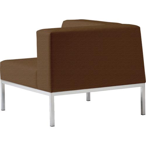 TRUSCO โซฟารับแขก 1 ที่นั่ง ศอกซ้าย สีน้ำตาล