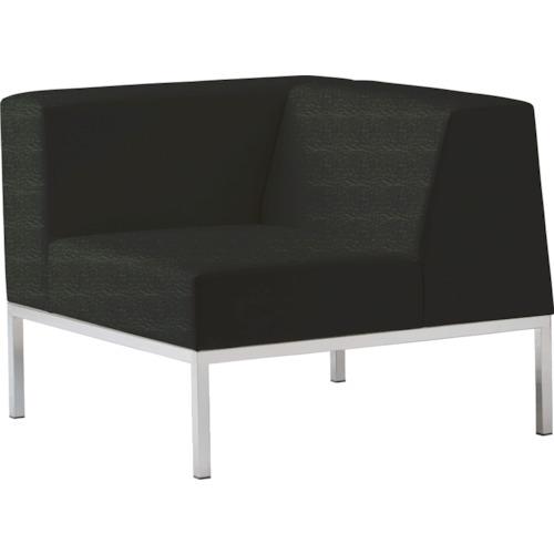 TRUSCO โซฟารับแขก 1 ที่นั่ง สีดำข้อศอกขวา