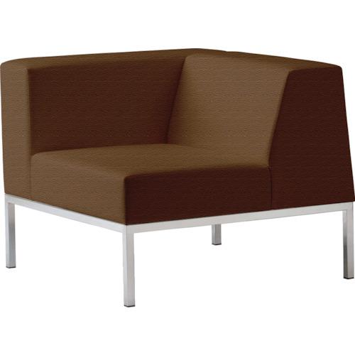 TRUSCO โซฟารับแขก 1 ที่นั่ง ศอกขวา สีน้ำตาล