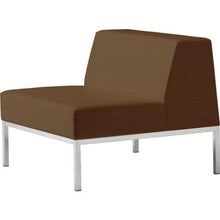 โหลดรูปภาพลงในโปรแกรมดูแกลเลอรี TRUSCO โซฟารับแขก 1 ที่นั่ง สีน้ำตาล
