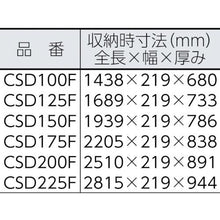 画像をギャラリービューアに読み込む, アルインコ　作業台ＣＳＤ１００Ｆ・１２５Ｆ用フルセット手すりセット
