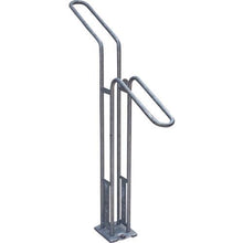 โหลดรูปภาพลงในโปรแกรมดูแกลเลอรี DAIKEN แร็คจักรยานทรงแบนอิสระ ขาตั้งจักรยานแบบตั้งสูง
