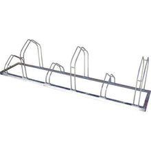 โหลดรูปภาพลงในโปรแกรมดูแกลเลอรี DAIKEN แร็คจักรยานทรงแบนใส่ล้อหน้า ขาตั้งจักรยาน 6 ตัว ระยะพิทช์ 400
