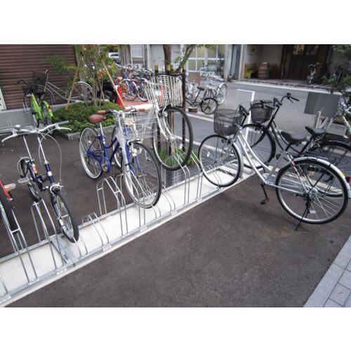 DAIKEN แร็คจักรยานแบบแบน แบบใส่ล้อหน้า ขาตั้งจักรยาน รองรับจักรยานได้ 12 คันทั้งสองด้าน