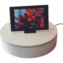 画像をギャラリービューアに読み込む, ハヤノ　電動ターンテーブル　ＣＴＴ－４２０（上部電源付）
