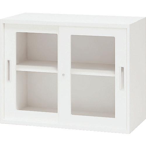 Nike ตู้หนังสือบานเลื่อนกระจก (มีโครง) 900 x 400 x 700