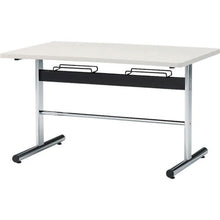 โหลดรูปภาพลงในโปรแกรมดูแกลเลอรี TOKIO โต๊ะโรงอาหารขอบนุ่ม 1200 x 750มม. ขาว
