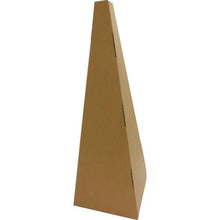 Load image into gallery viewer, TRUSCO Cardboard Safety Cone Width 250mm x Height 693mm Thickness 3mm

