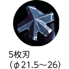 โหลดรูปภาพลงในโปรแกรมดูแกลเลอรี MIYANAGA เดลตากอนบิต SDS Plus Φ8.5X166mm

