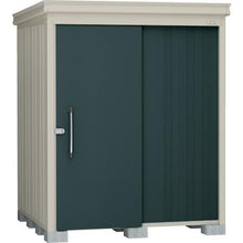 โหลดรูปภาพลงในโปรแกรมดูแกลเลอรี DAIKEN ห้องเก็บของบ้านสวน DM-Z1717 รุ่นทั่วไป พร้อมชั้นวางของ สีเขียวมะคาดัม
