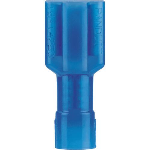 パンドウイット　圧着端子　差込型完全絶縁　メス型　　ＡＷＧ１６～１４　青　（１００個入）