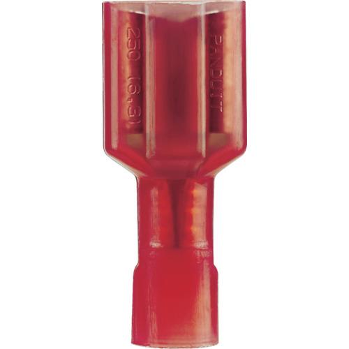 パンドウイット　圧着端子　差込型完全絶縁　オス型　（５０個入）