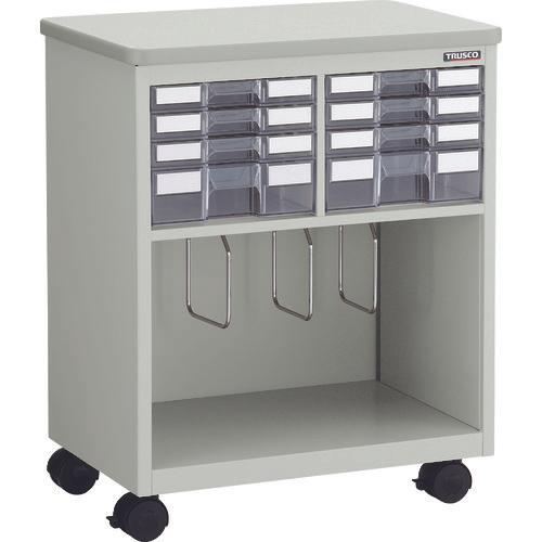 รถบรรทุกข้างโต๊ะ TRUSCO พร้อมแผ่นท็อปพร้อมลิ้นชัก (6 ตื้นและ 2 ลึก)