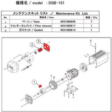画像をギャラリービューアに読み込む, ＵＬＶＡＣ　ＤＳＢ－１５１用メンテナンスキット
